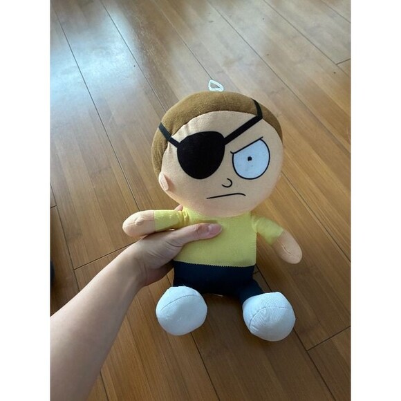 Rick And Morty Evil Morty With Eyepatch Plush - Picture 1 of 3